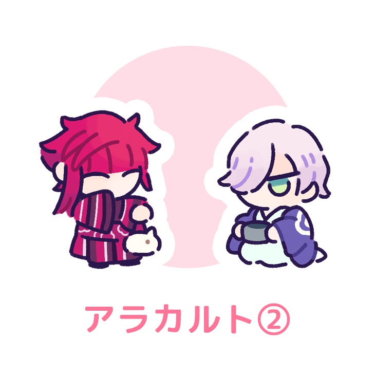 密と誉のアクリルスタンドセット