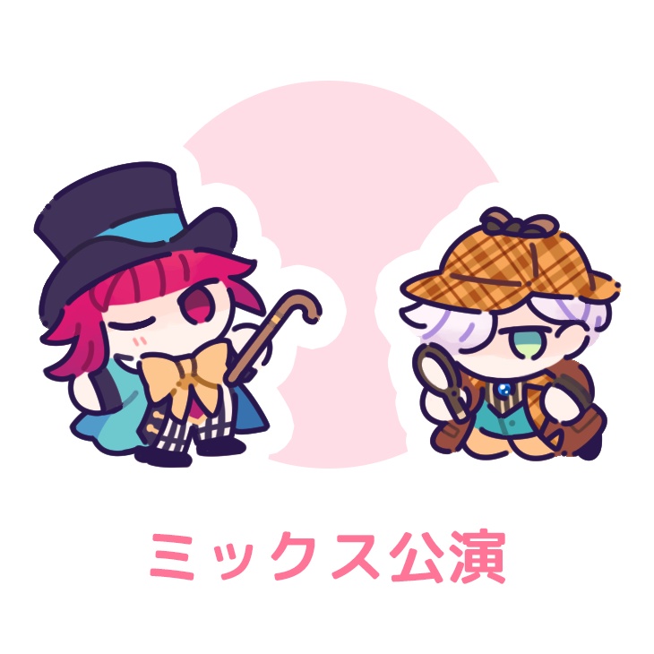 密と誉のアクリルスタンドセット