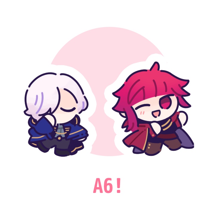 密と誉のアクリルスタンドセット