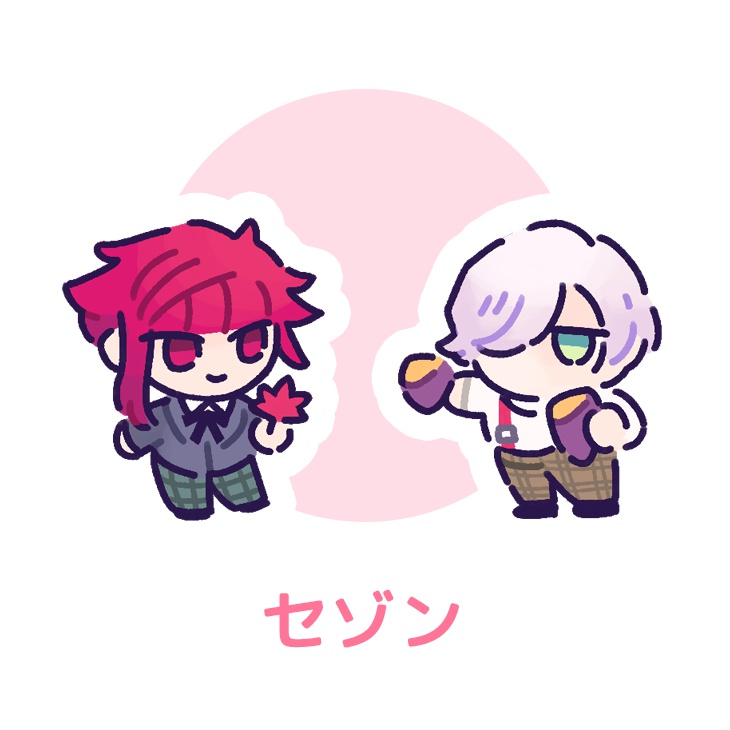 密と誉のアクリルスタンドセット