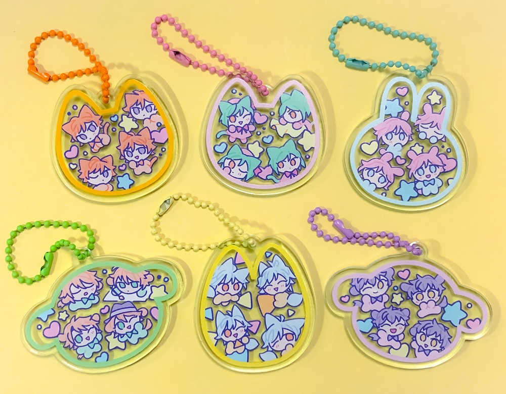 A3! アニマルアクキー(24種)