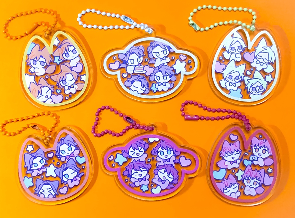 A3! アニマルアクキー(24種)