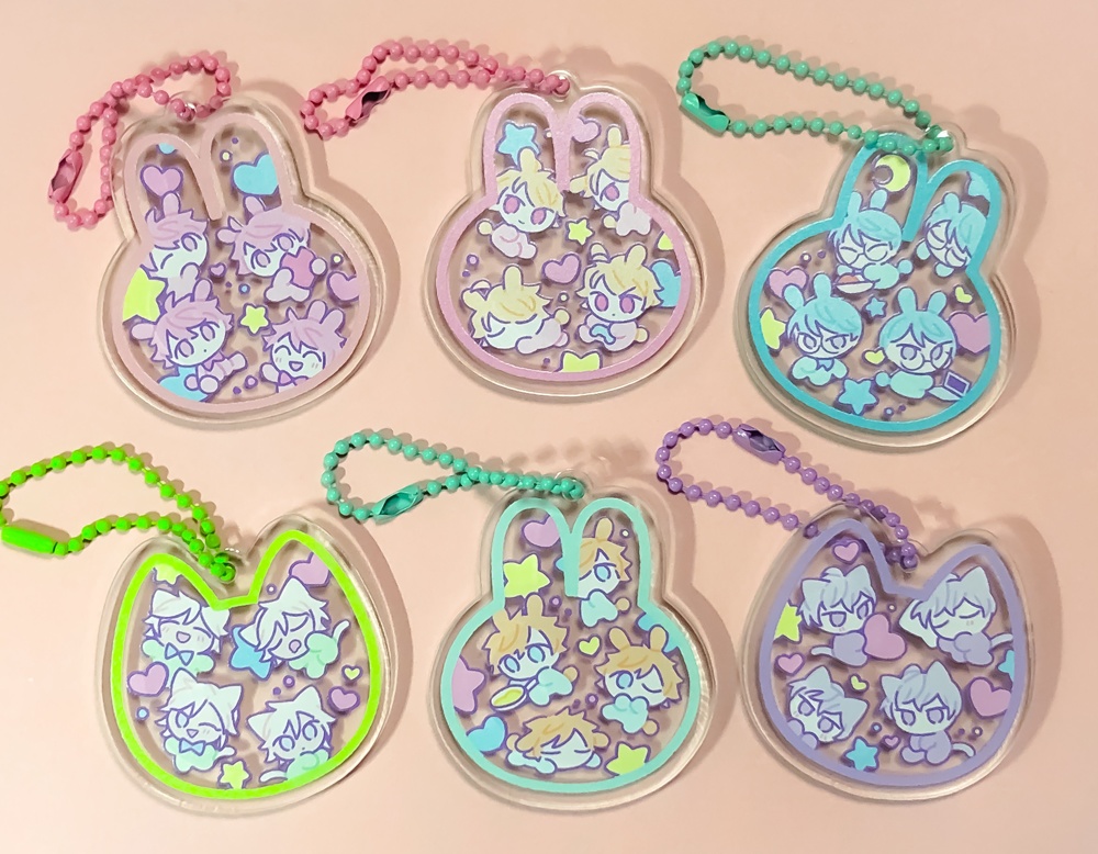 A3! アニマルアクキー(24種)