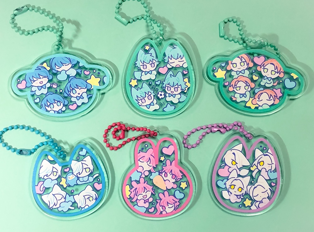 A3! アニマルアクキー(24種)