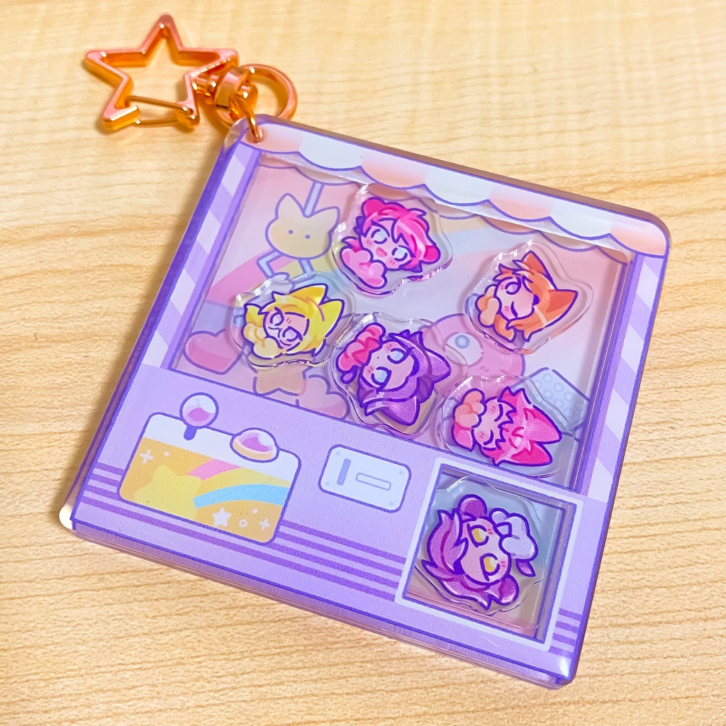 クレーンゲーム風シャカシャカアクキー