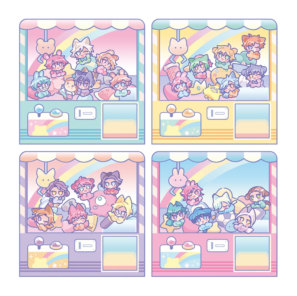 クレーンゲーム風シャカシャカアクキー