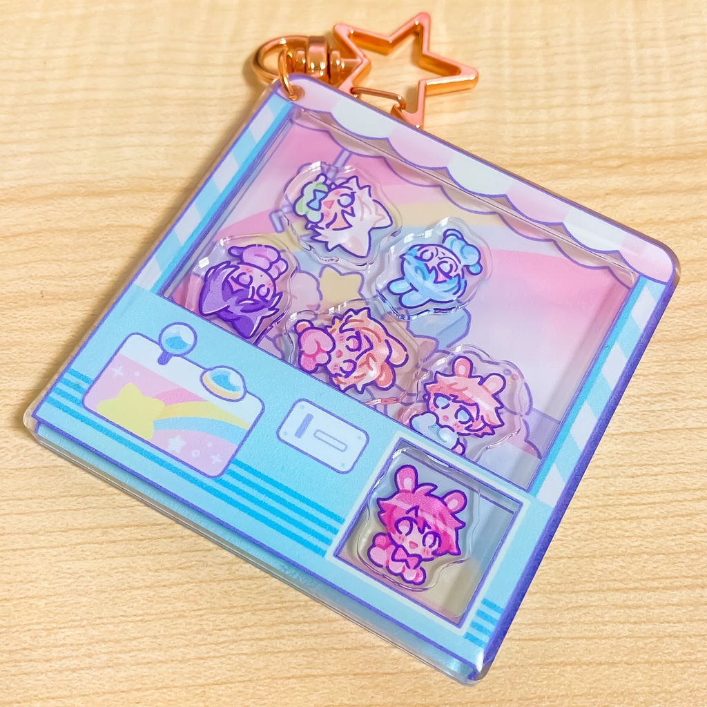 クレーンゲーム風シャカシャカアクキー