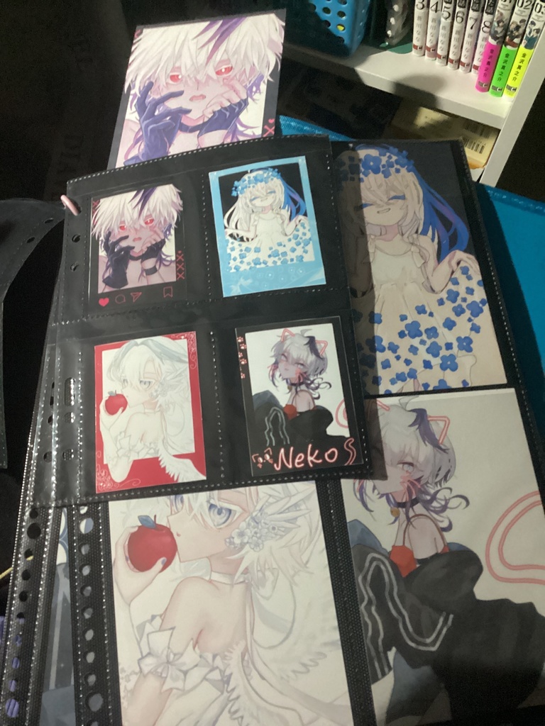 v  flowerとci  flowerのポストカード&チェキセット