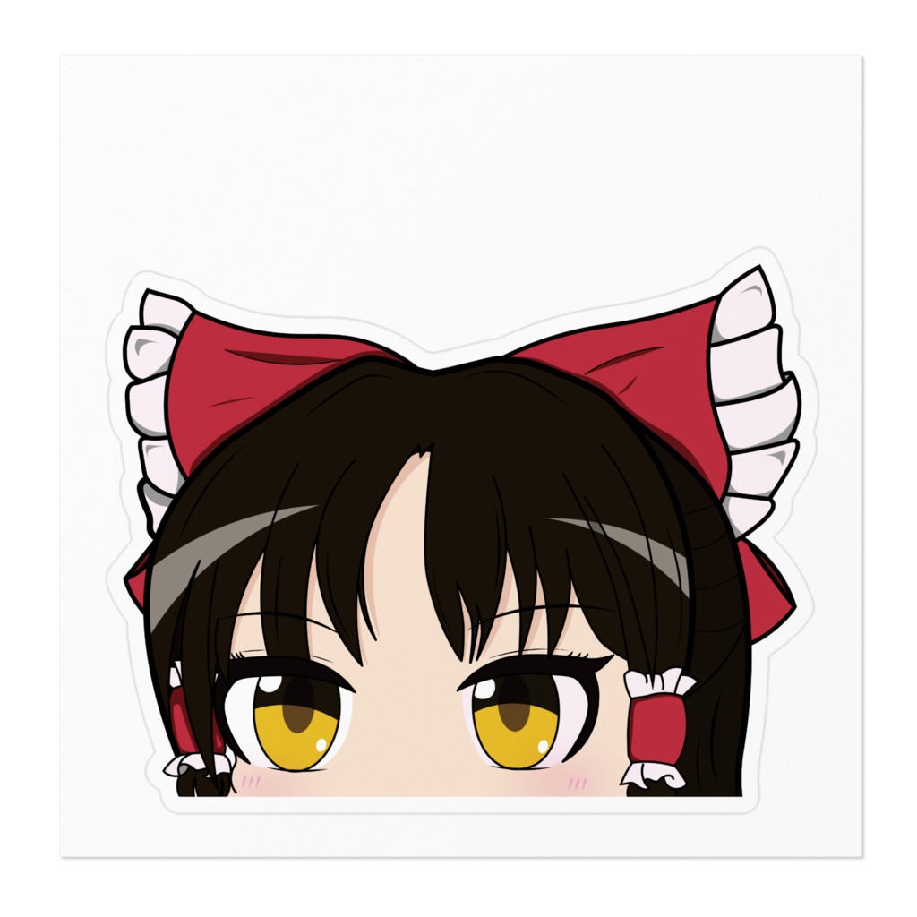 Peeking Reimu