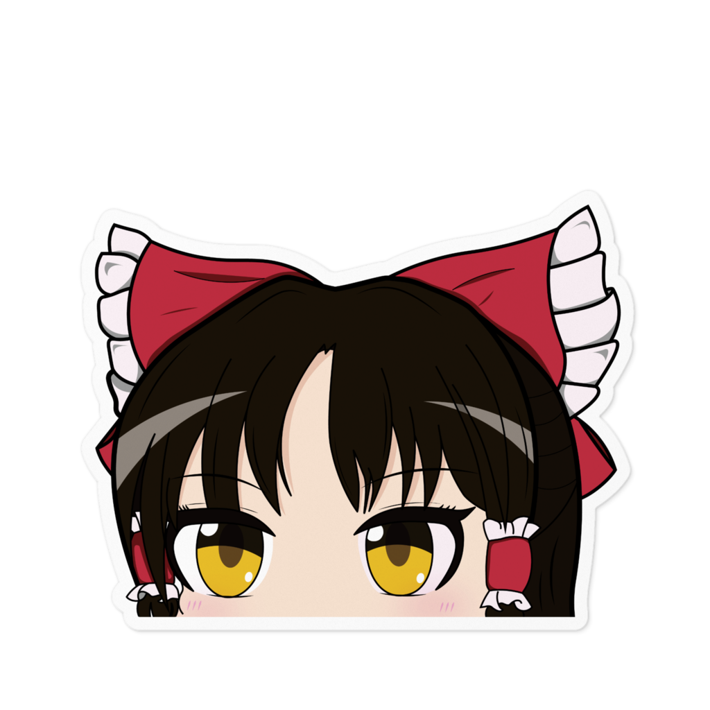 Peeking Reimu