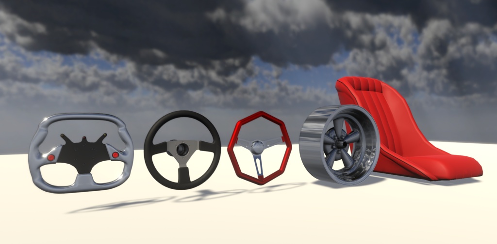 [VRC向け]ランダムパーツセット Vol.1