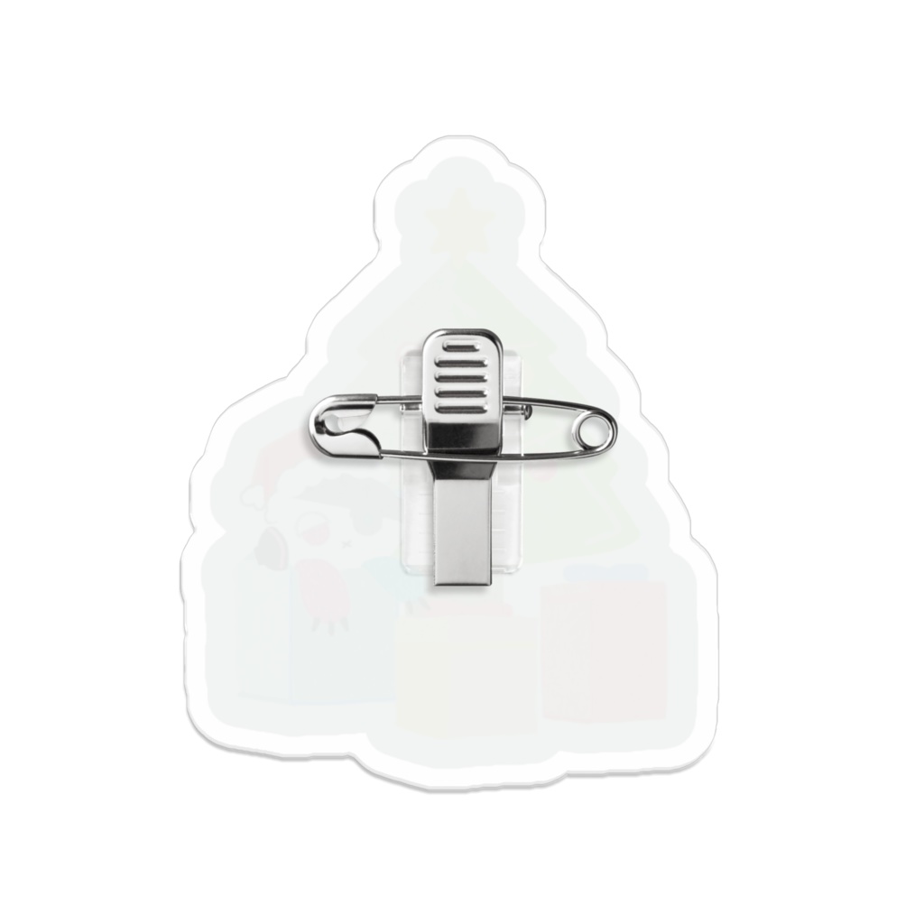 【2023 クリスマス限定】トウメンちゃん サンタ アクリルバッジ