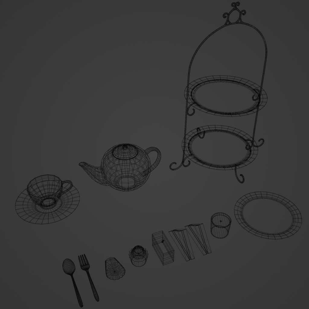 【無料版あり】3Ⅾティーセット