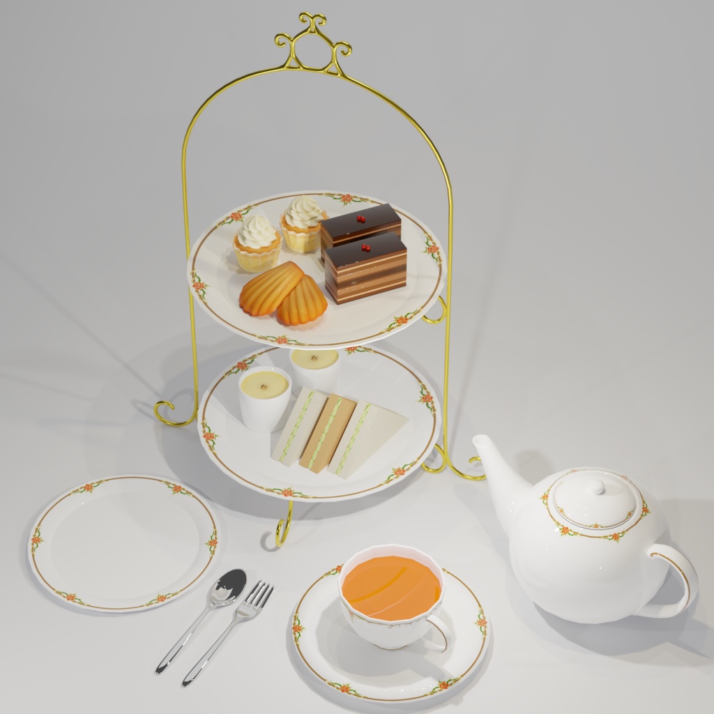 【無料版あり】3Ⅾティーセット