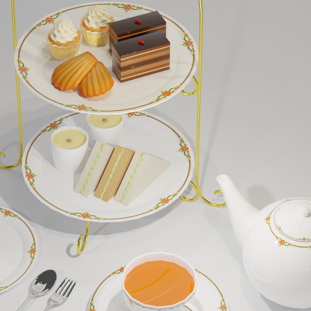 【無料版あり】3Ⅾティーセット