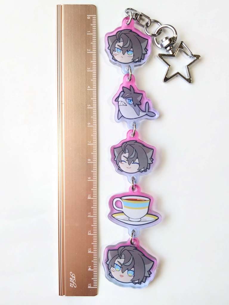 繋がりキーホルダー(リオセスリ)