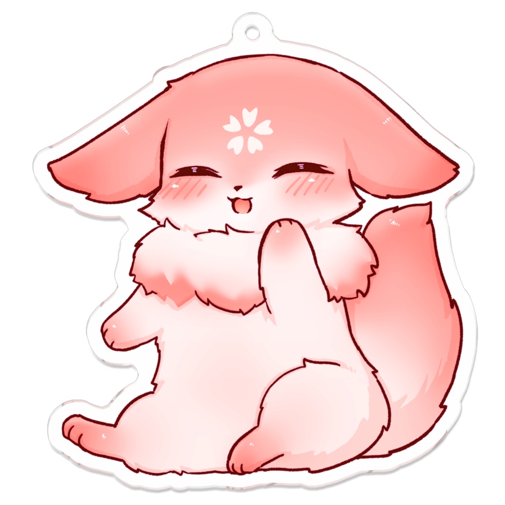 Yae Miko Fox アクリルキーホルダー(pixivFACTORY)
