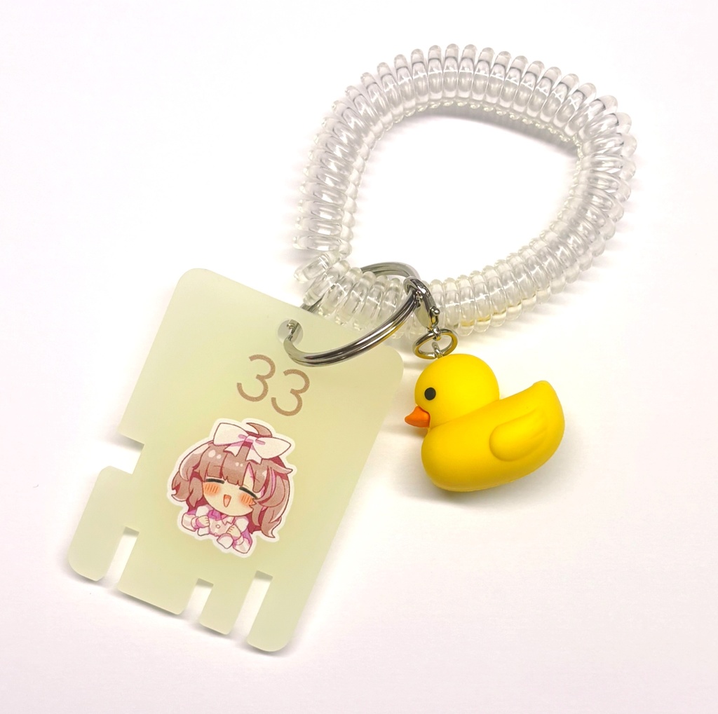 ひなP🐤サウナキーホルダー