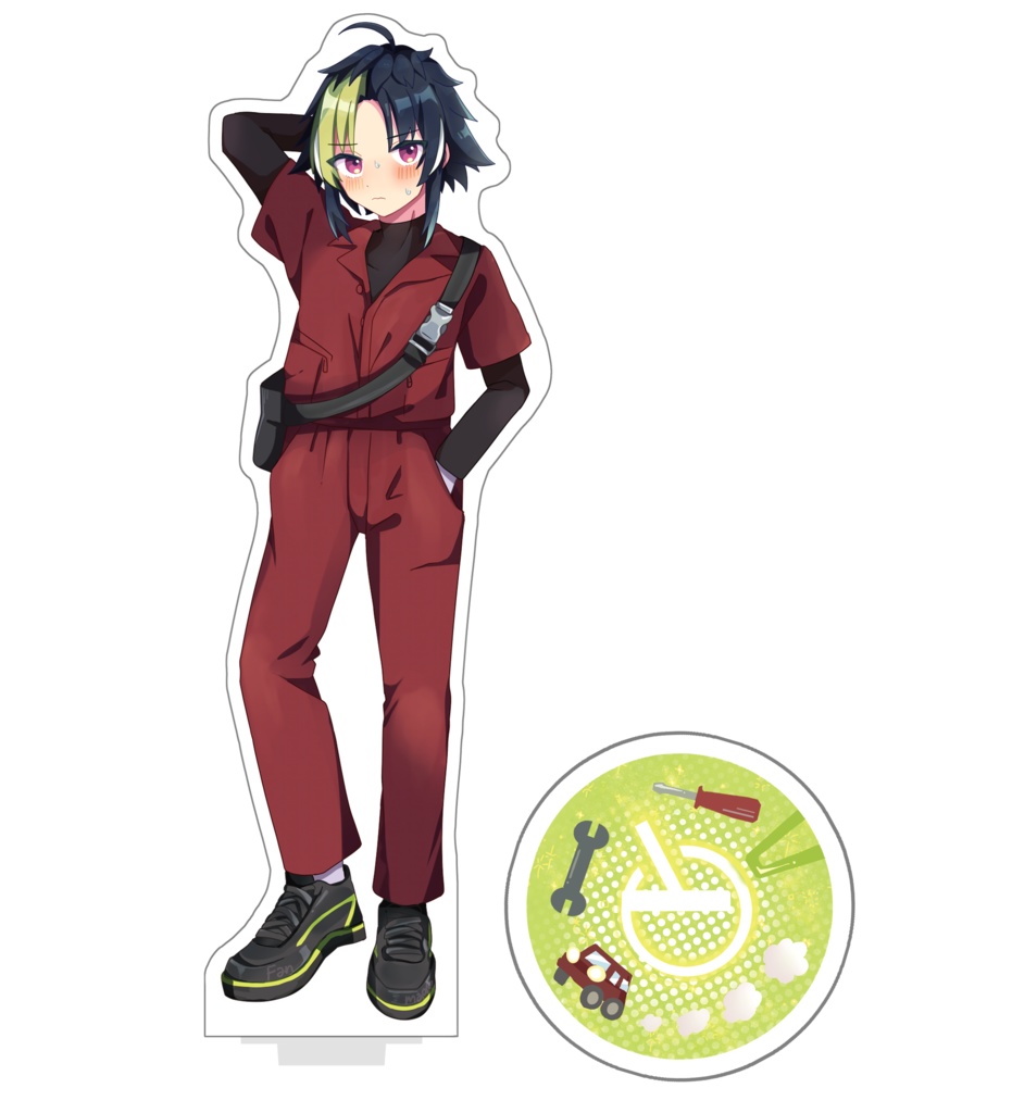 にし゛GT@◆ライにゃん アクリルスタンド