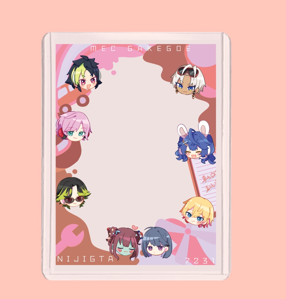 にじGTA 硬質カードケース