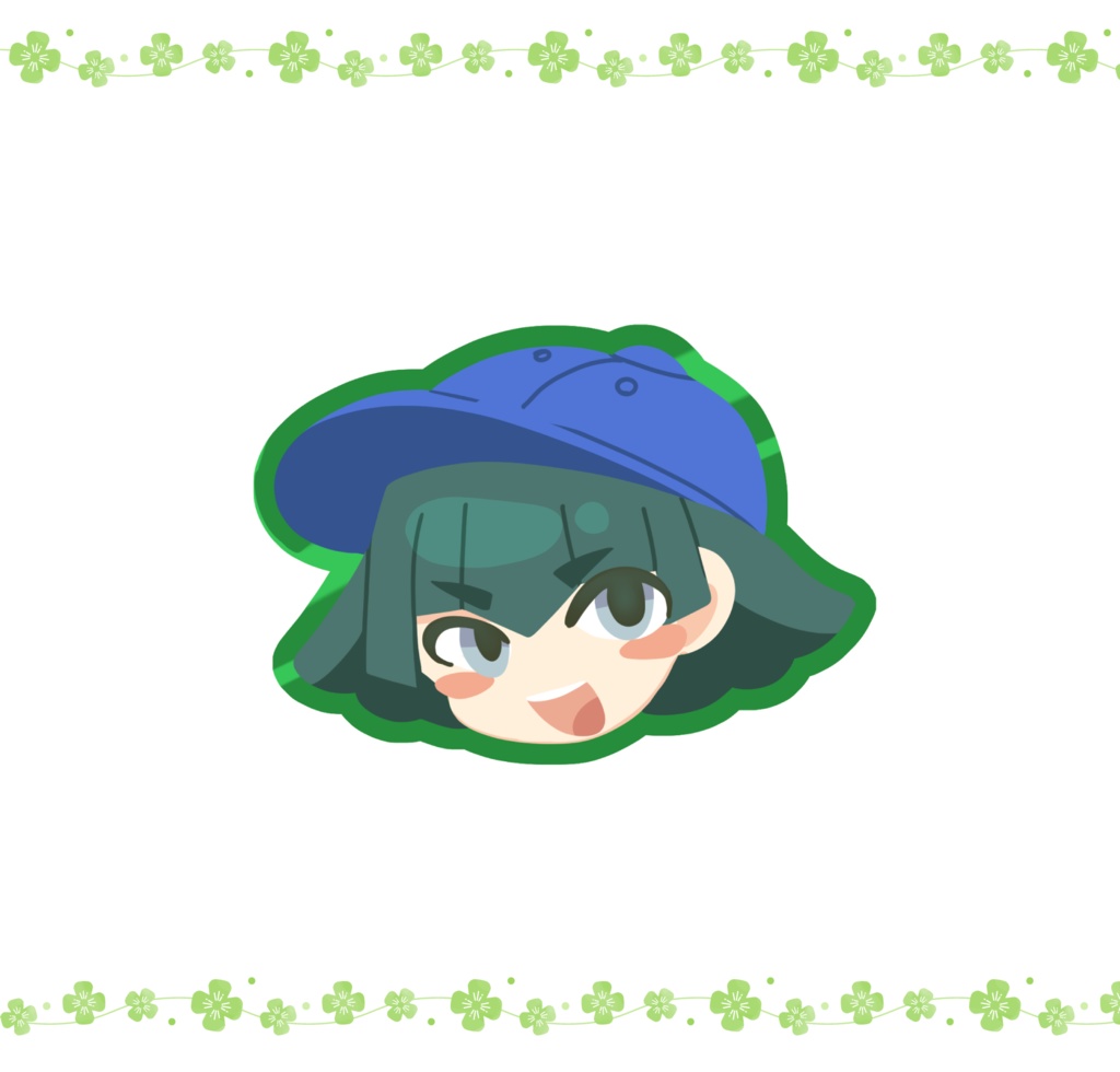 無敵ヶ原アクリルバッジ