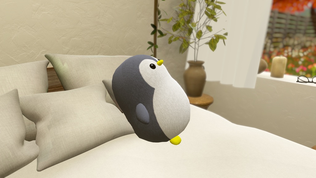 ペンギンのぬいぐるみ