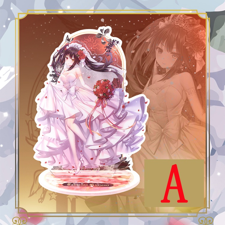 date a live デート・ア・ライブ 時崎狂三 五河琴里 夜刀神十香 四糸乃 七罪 アクリルスタンド