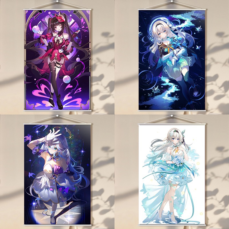 【委託販売】崩坏星穹铁道 崩壊:スターレイル 崩壊スターレイル スターレイル 花火 ロビン ホタル タペストリー