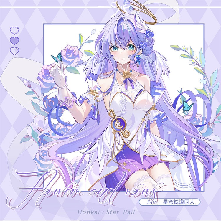 【委託販売】崩坏星穹铁道 崩壊:スターレイル 崩壊スターレイル スターレイル ロビン アクリルスタンド アクリルキーホルダー アクリルブロック 色紙 チェキ ポラロイド