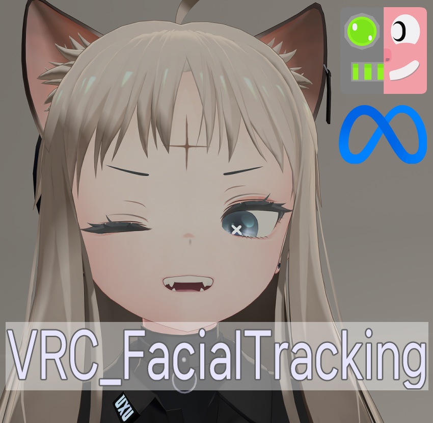 「ユギ」「ミヨ」 / YUGI_MIYO / VRC_FacialTracking