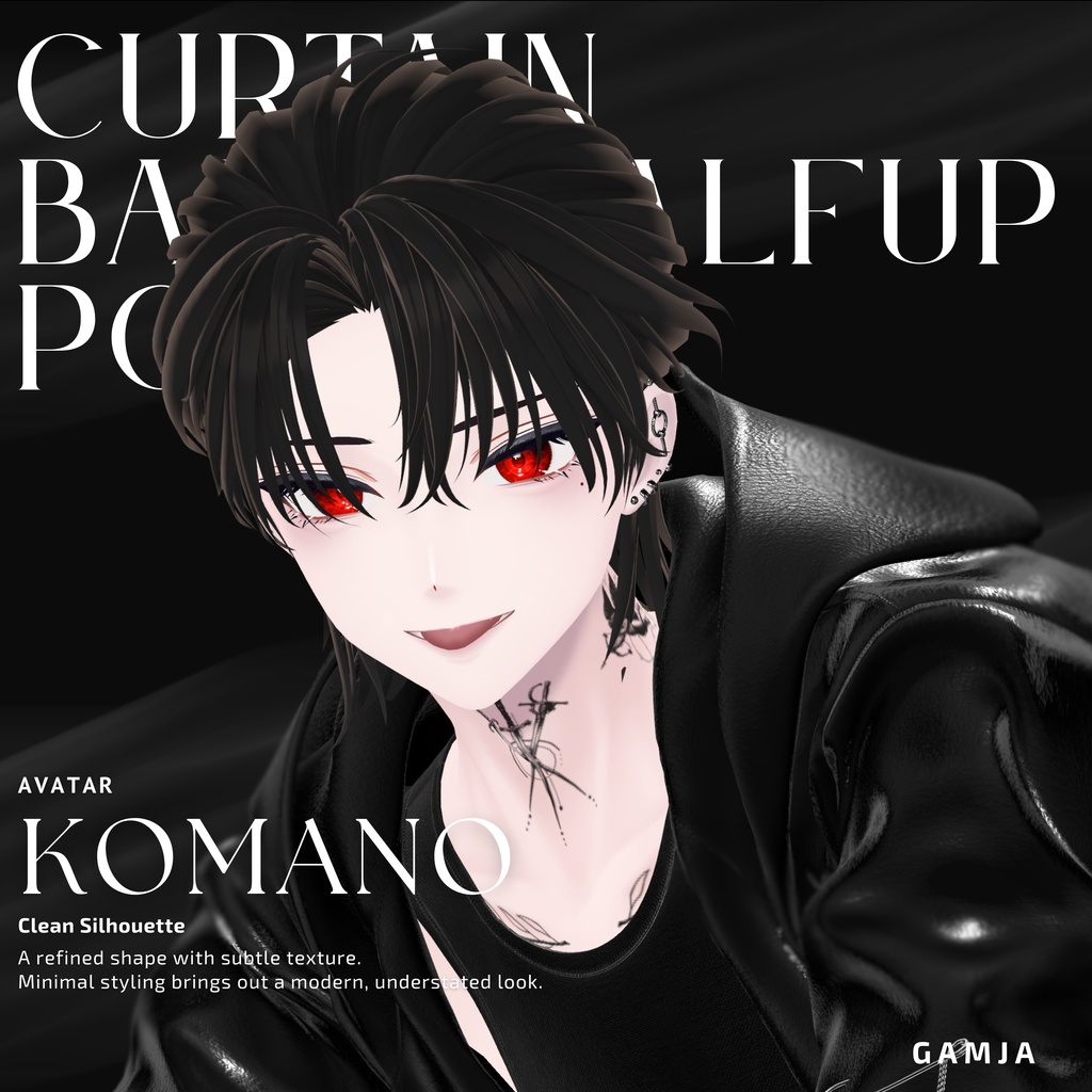 🌟Sale🌟 Curtain Bangs Half-Up Pony