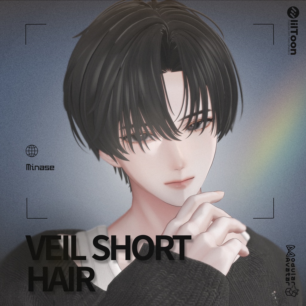 Veil_Short_Hair / 13_Avatars_Support