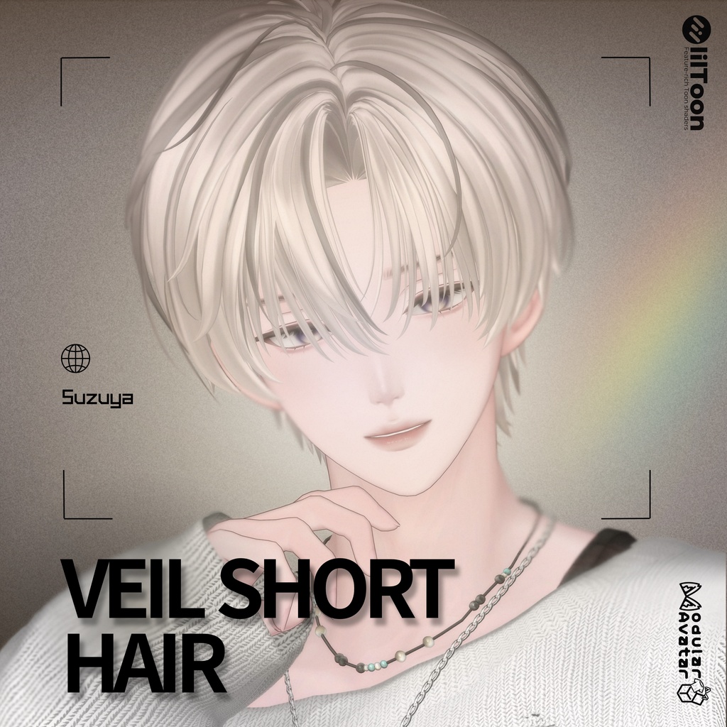 Veil_Short_Hair / 13_Avatars_Support