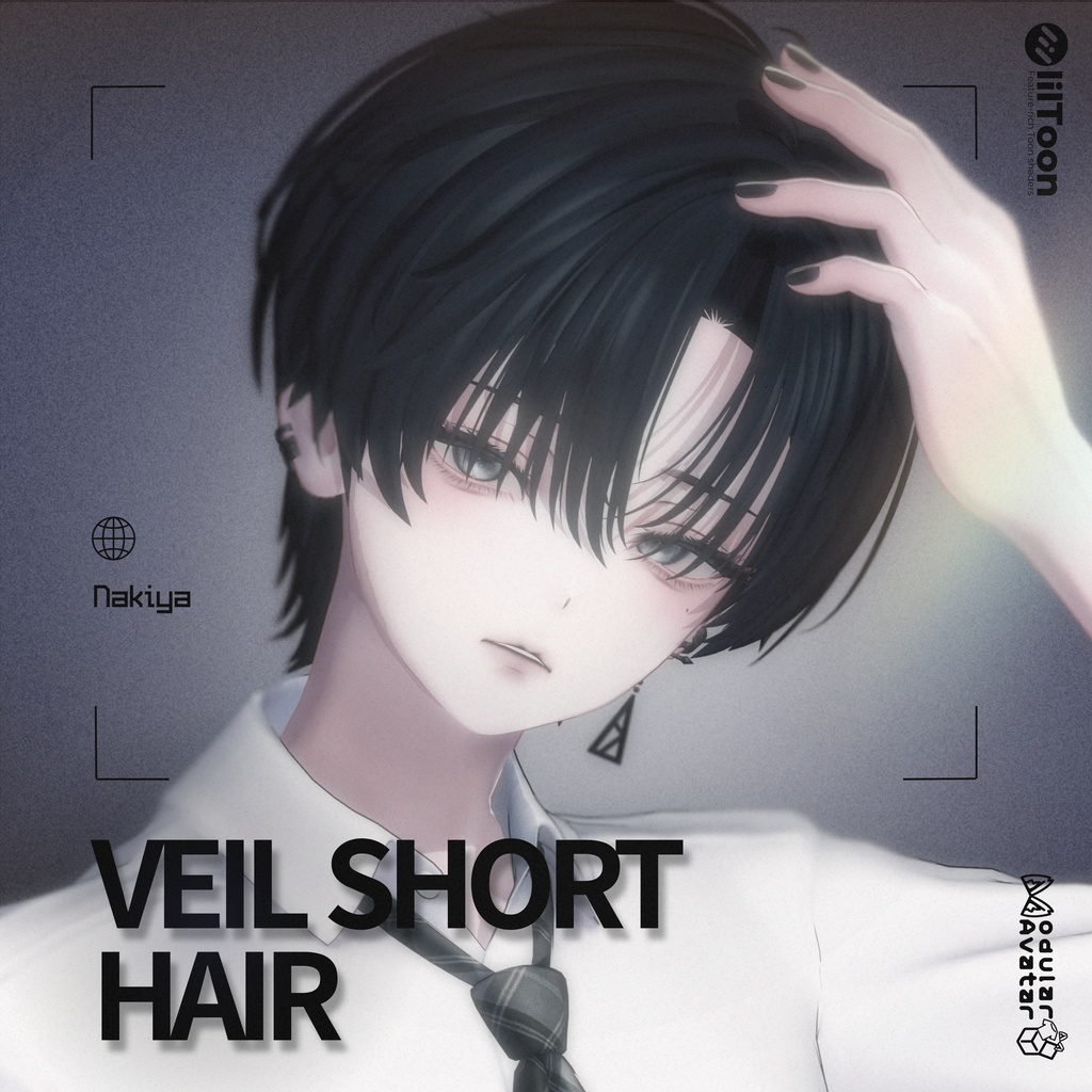 Veil_Short_Hair / 13_Avatars_Support