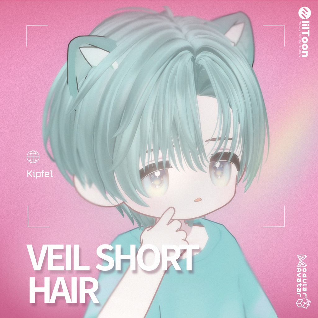 Veil_Short_Hair / 13_Avatars_Support