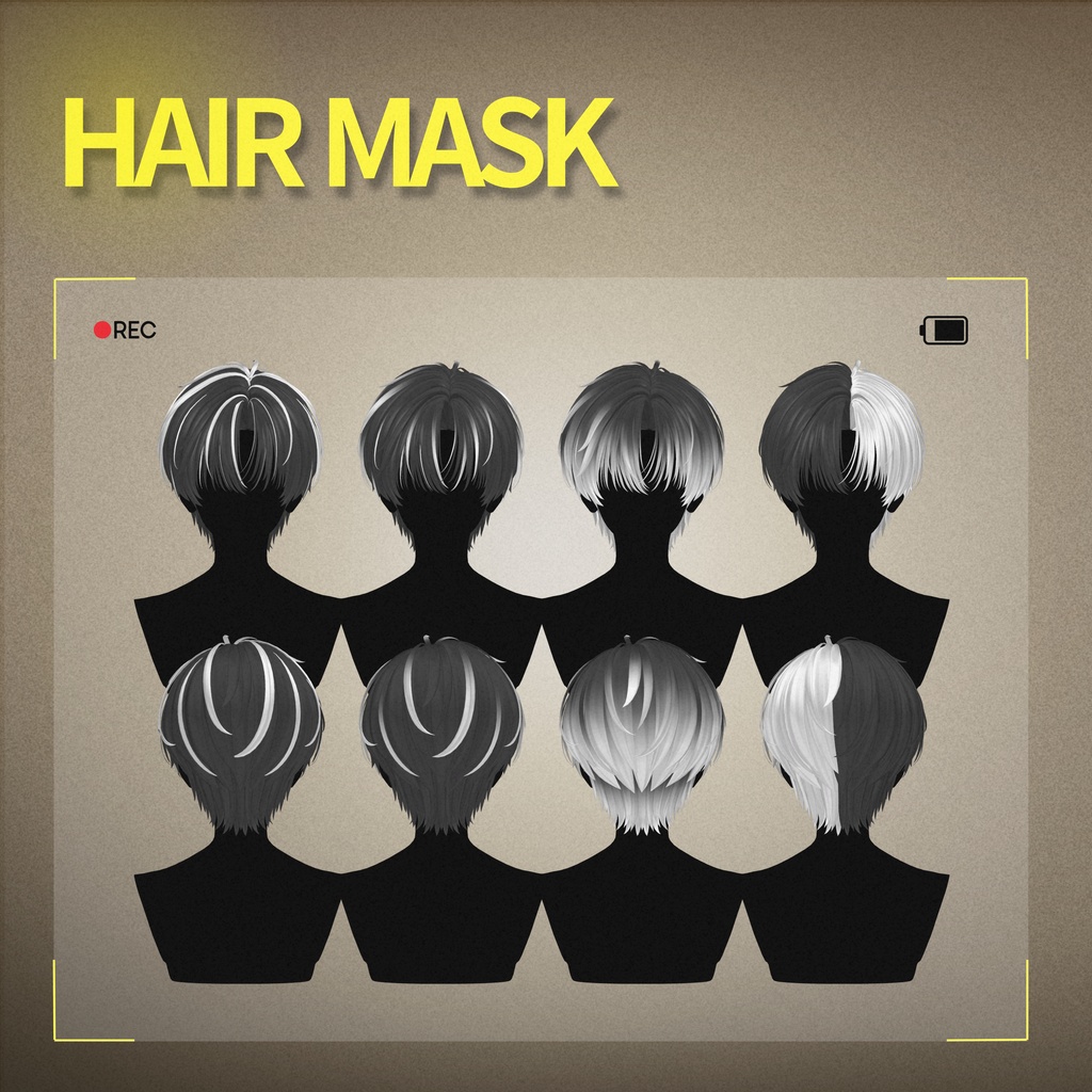 Veil_Short_Hair / 13_Avatars_Support