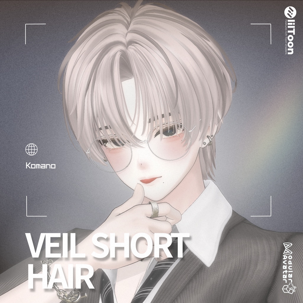 Veil_Short_Hair / 13_Avatars_Support
