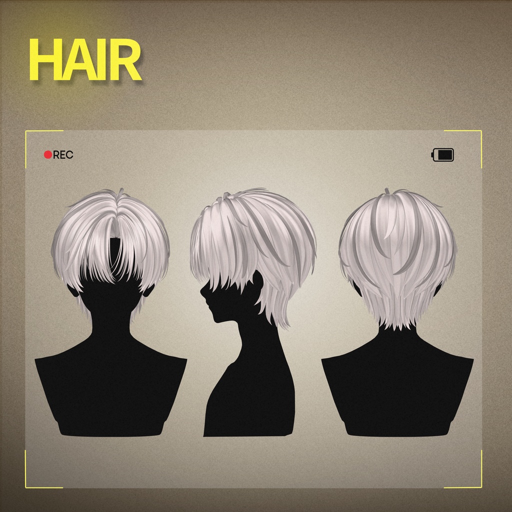 Veil_Short_Hair / 13_Avatars_Support