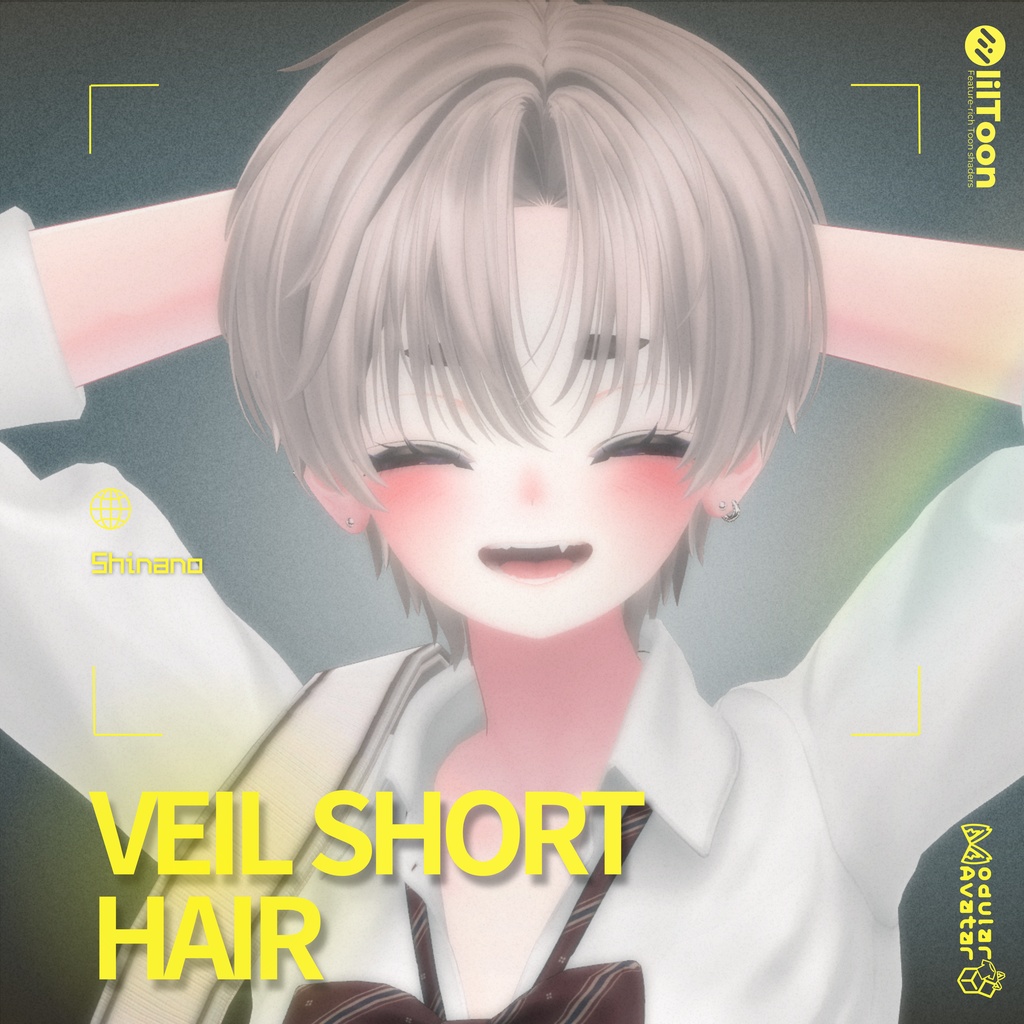 Veil_Short_Hair / 13_Avatars_Support