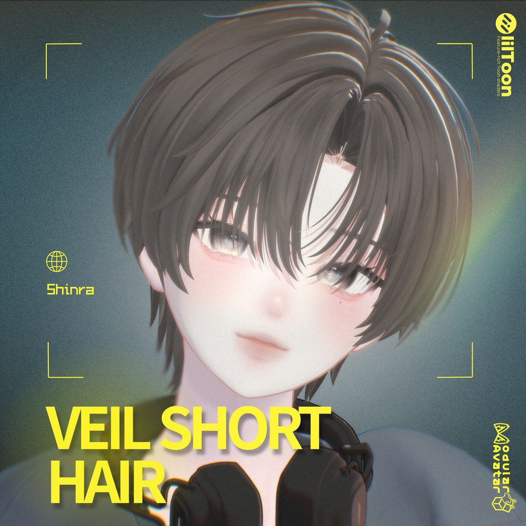 Veil_Short_Hair / 13_Avatars_Support