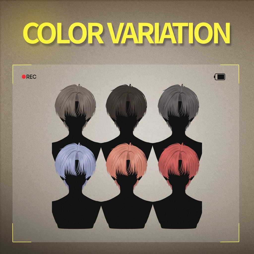 Veil_Short_Hair / 13_Avatars_Support