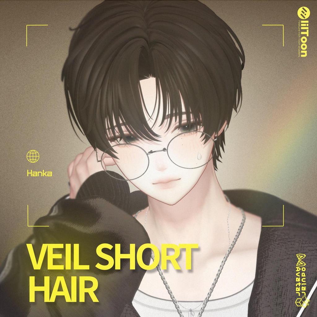 Veil_Short_Hair / 13_Avatars_Support