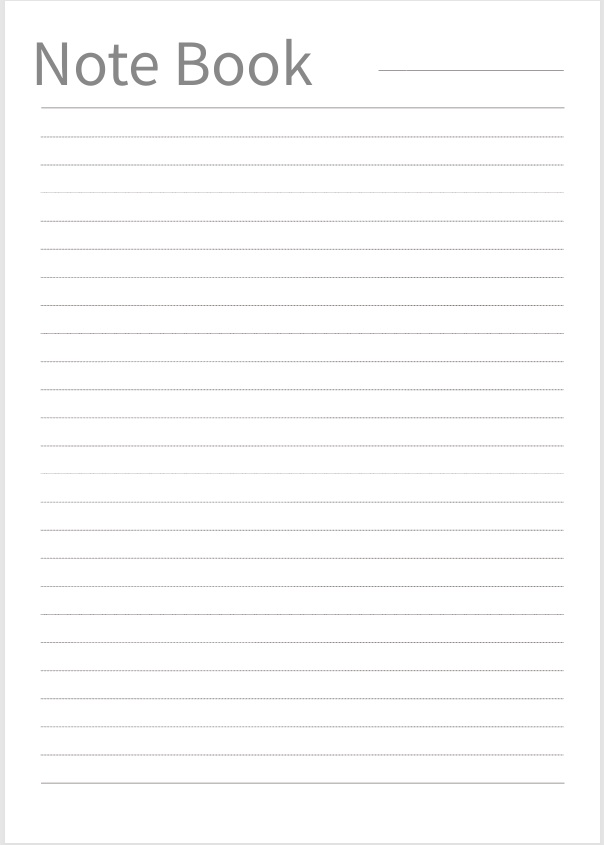 シンプルノート（PDF）