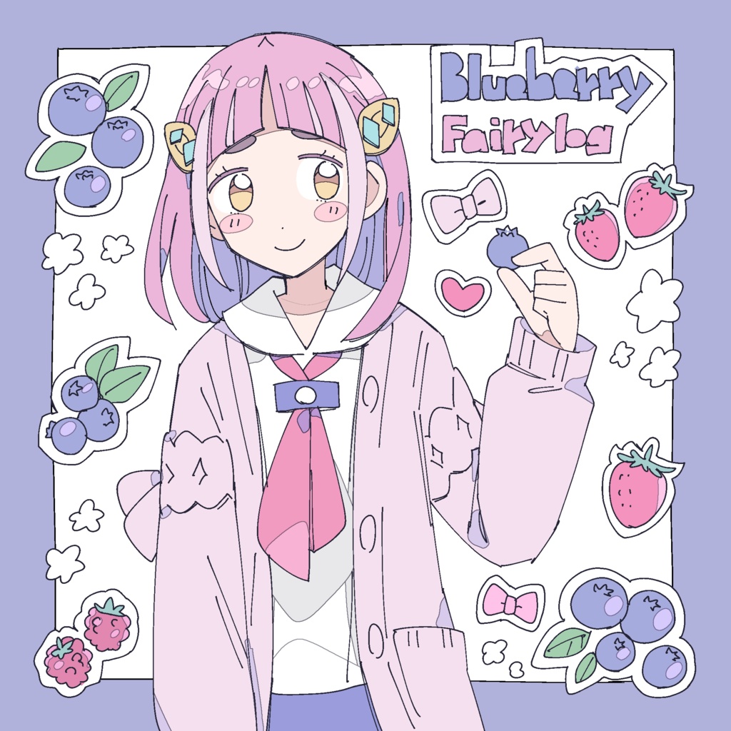 Blueberry fairylog