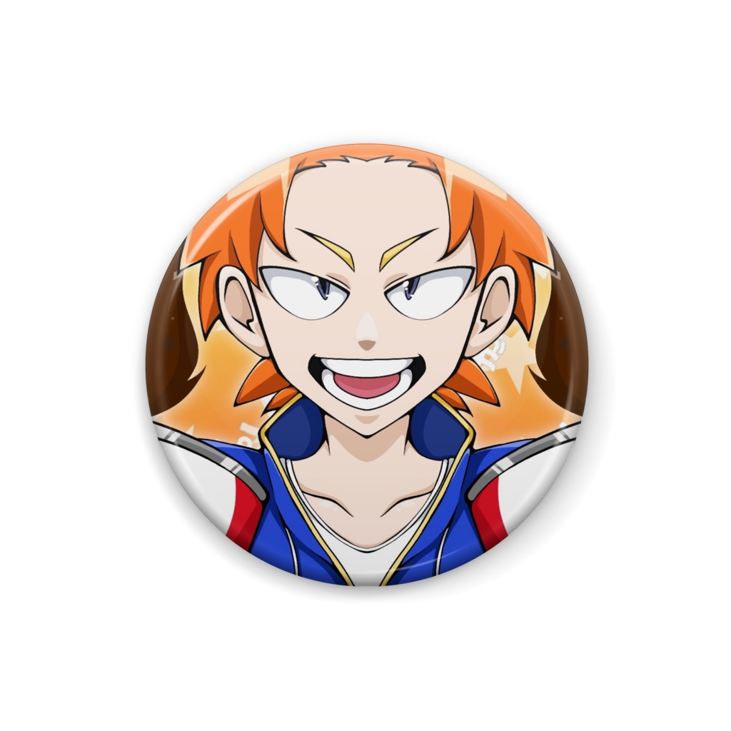 擬人化缶バッジ