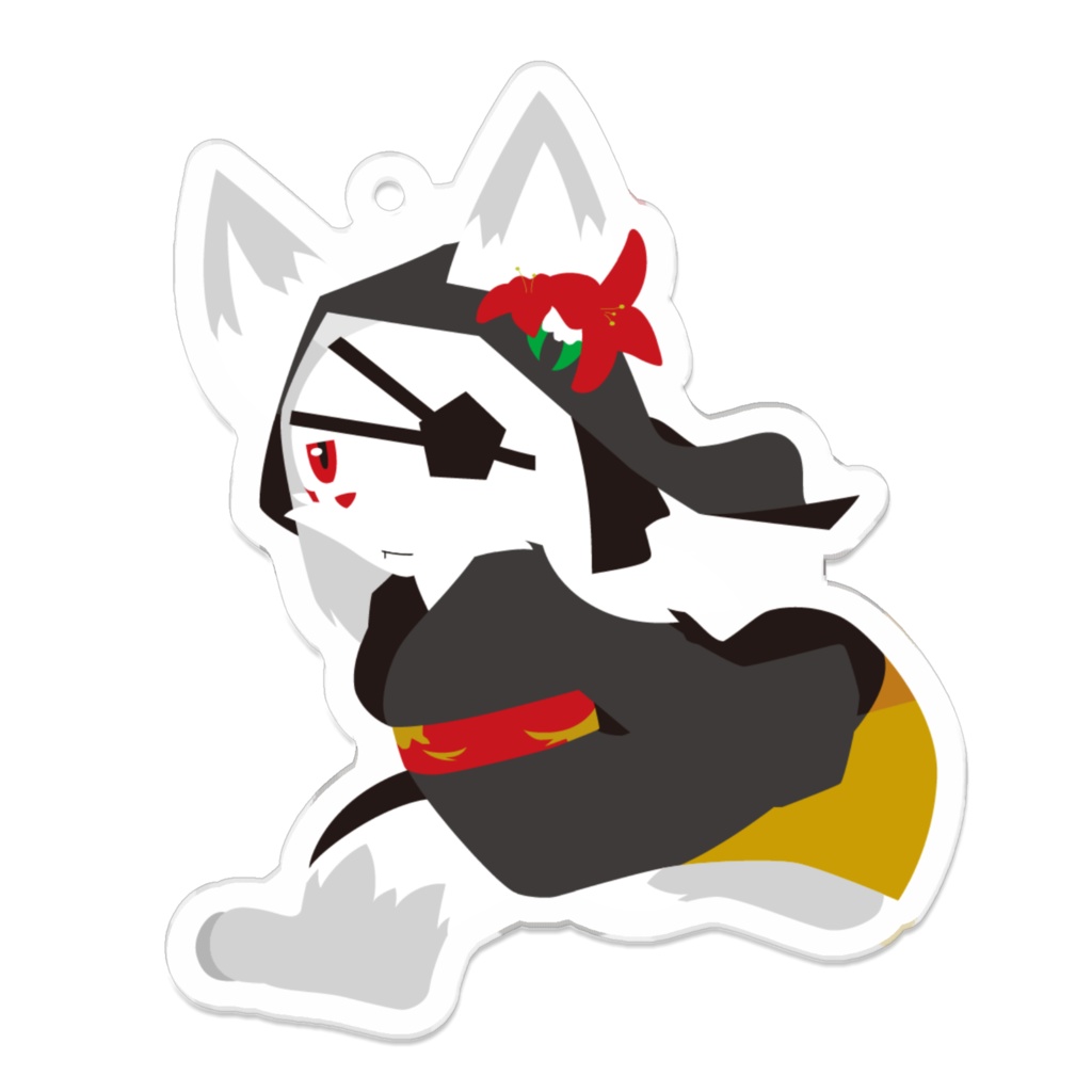 アクリルキーホルダー（クロセ）