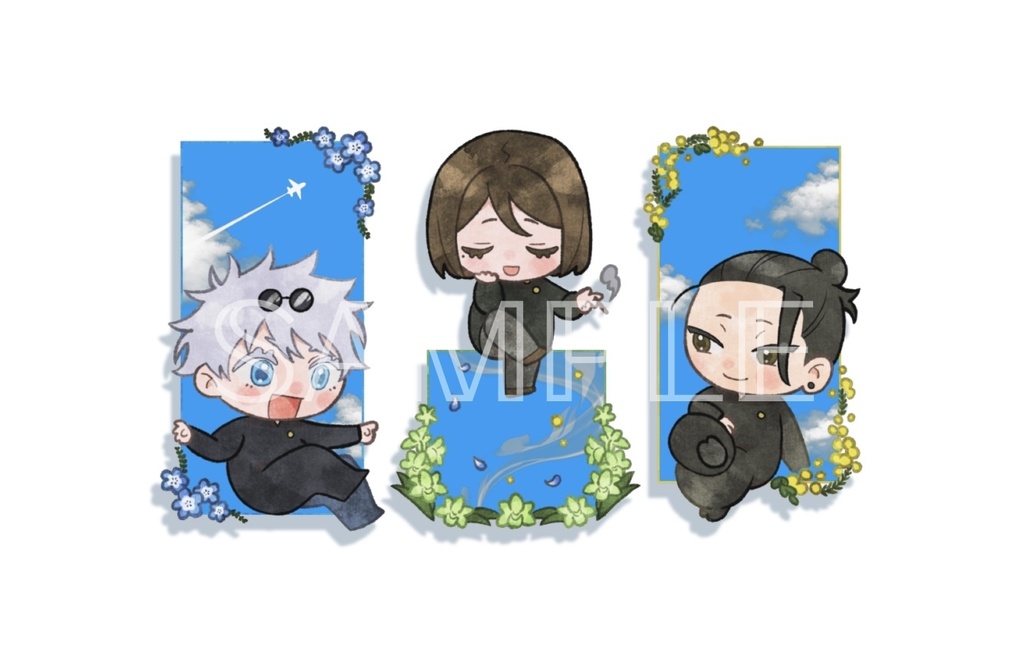 クリアフレークシール