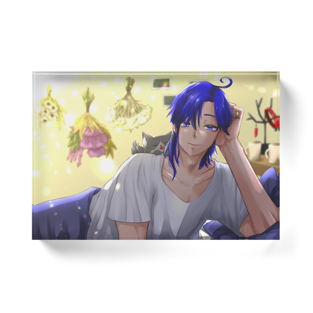 狐枯かれは アクリルブロック