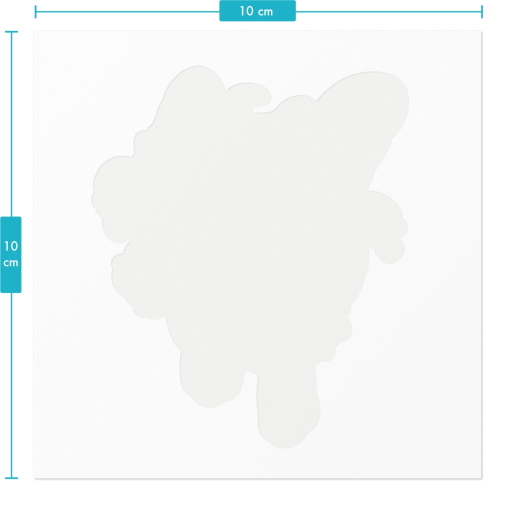 友寄ぽの ステッカー ケモノ妖精姿 キービジュアルver.