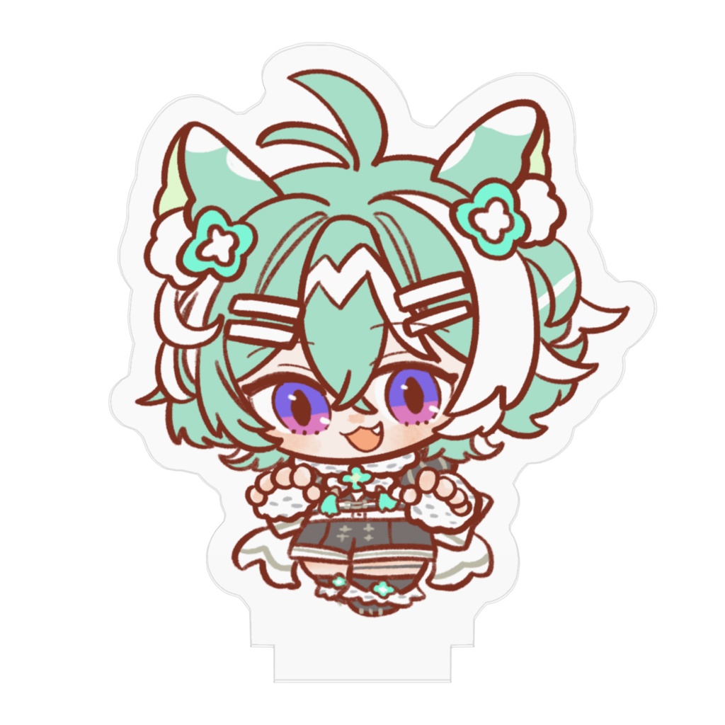 友寄ぽの アクリルスタンド 人型 ミニキャライラストver.